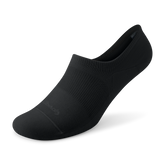 Anytime No Show Heel Grip Sock - Natural Black