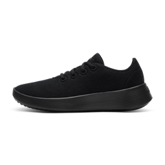 Men's Wool Runner Go - Natural Black (Natural Black Sole)